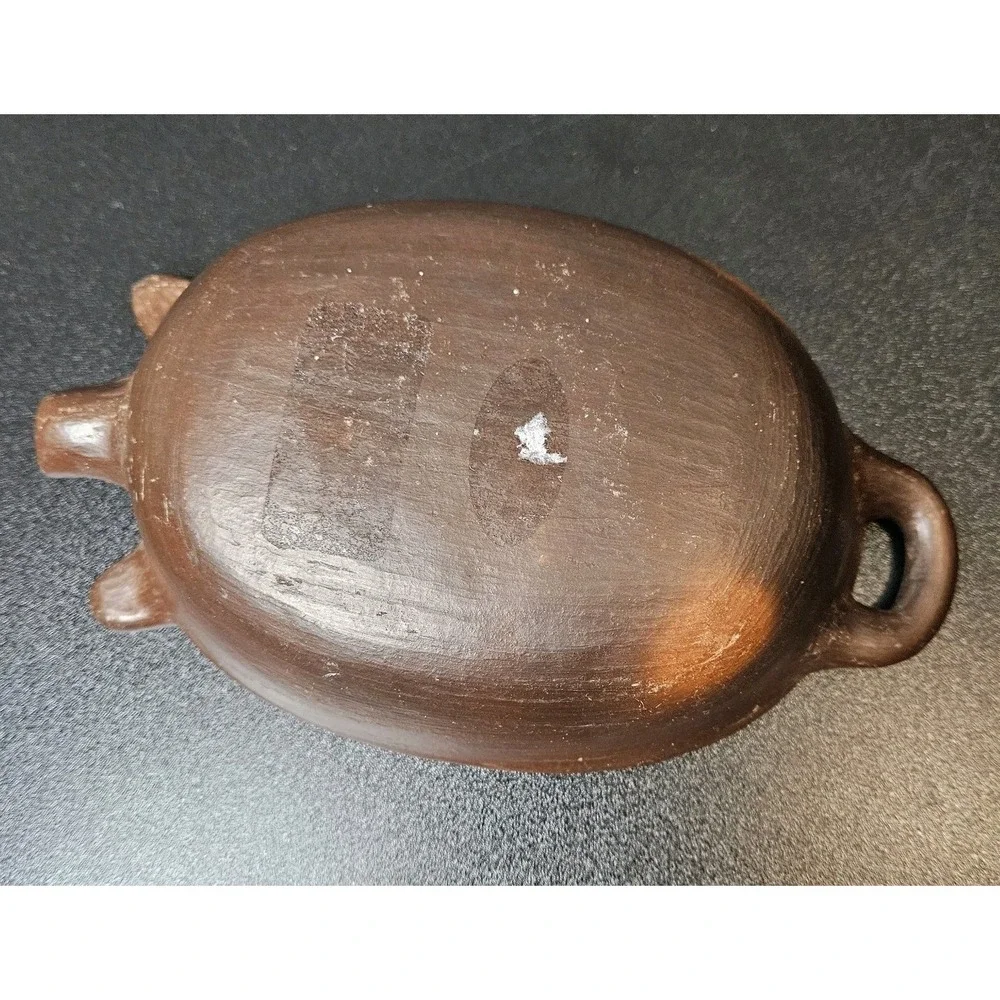 Pomaireware Pig Baking Dish Individual‎ 12 Ounce Baker Chile Clay Earthenware